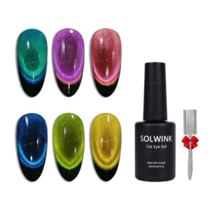 Magnetic gel nail polish